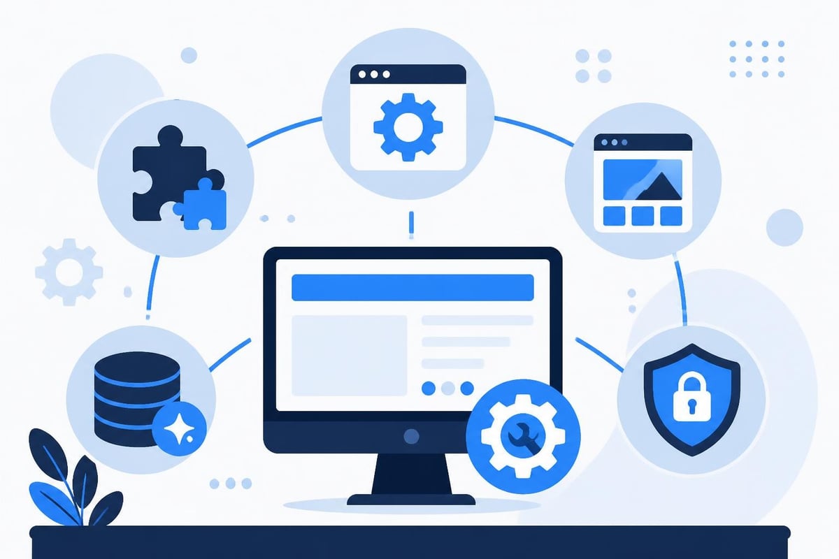 Componenti manutenzione WordPress