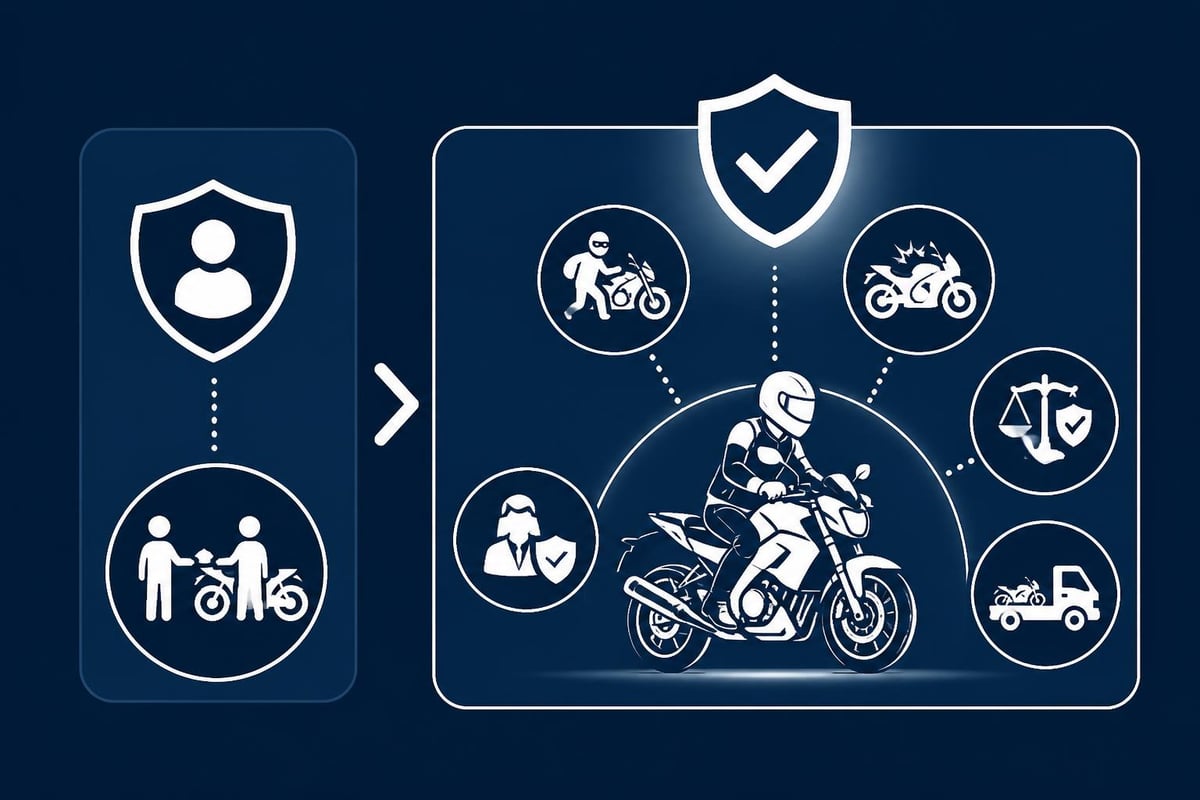 Comparativa seguros de moto