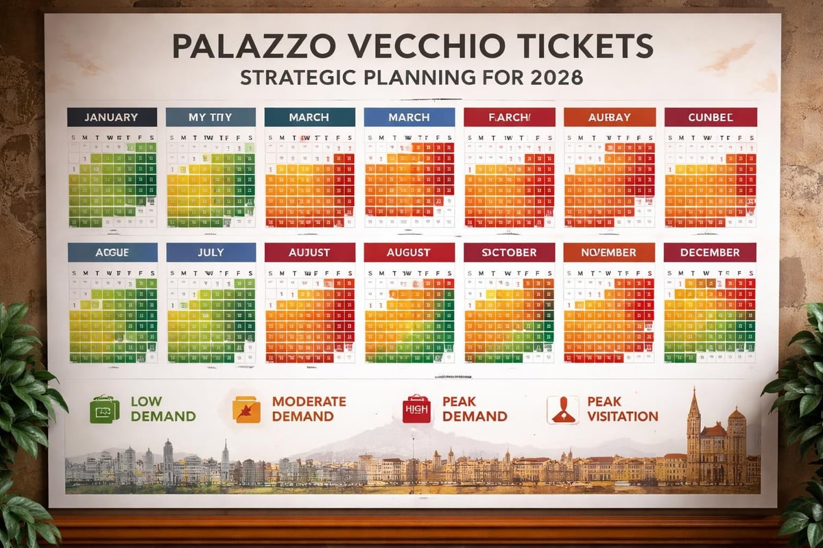 Palazzo Vecchio booking calendar