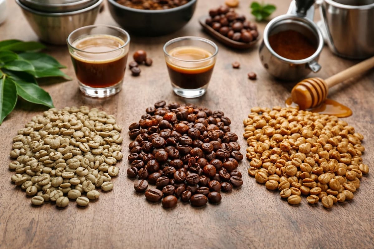 Méthodes de traitement du café