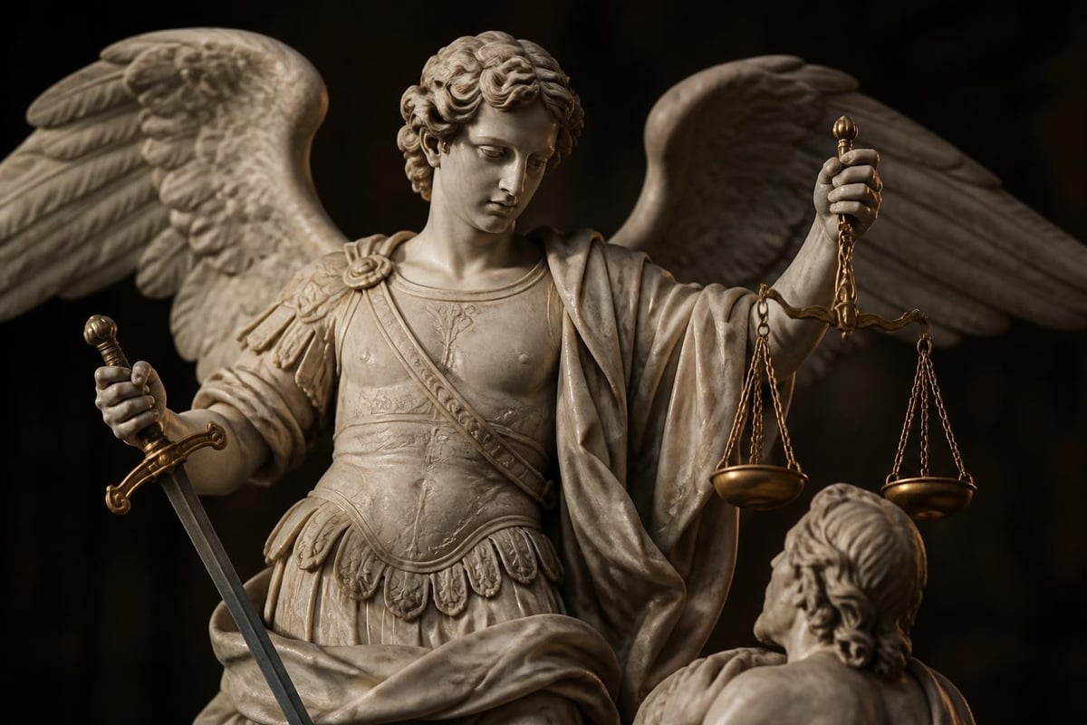 Saint Michael patron of the dying