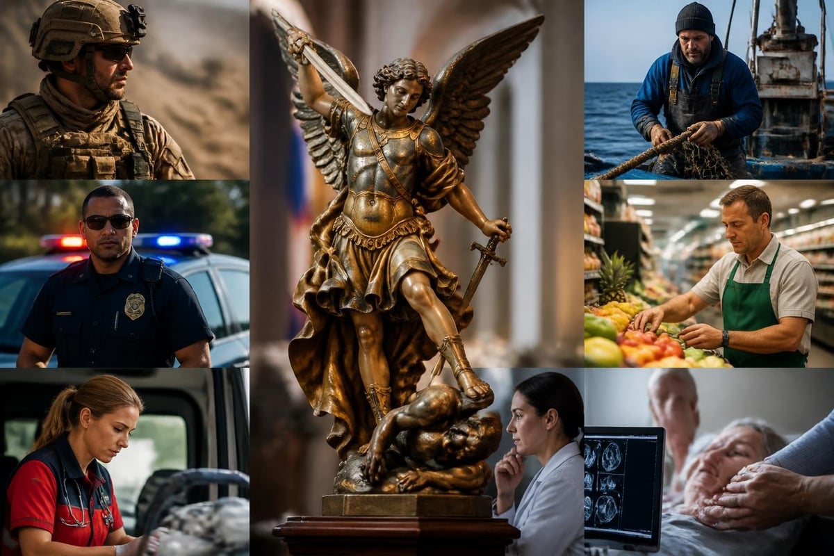 Saint Michael's vocational patronages