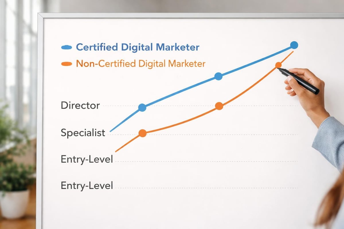 Powerful Certified Digital Marketer: Your Career Edge 2 Career growth trajectory