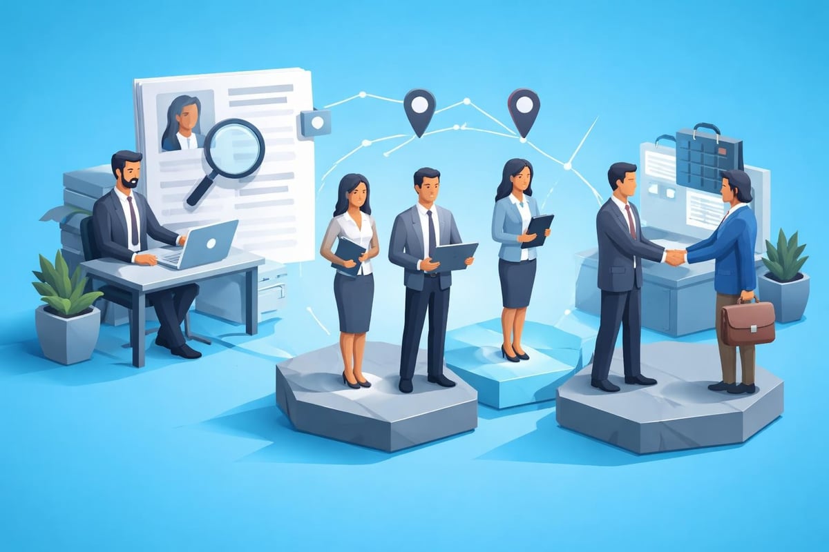 Administrative staffing process