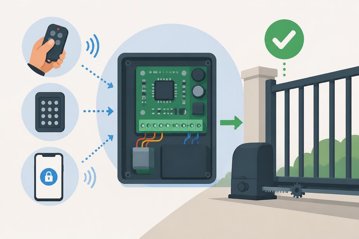Powered Gate Openers: Complete Guide For 2026 1 Gate Opener Control System Components