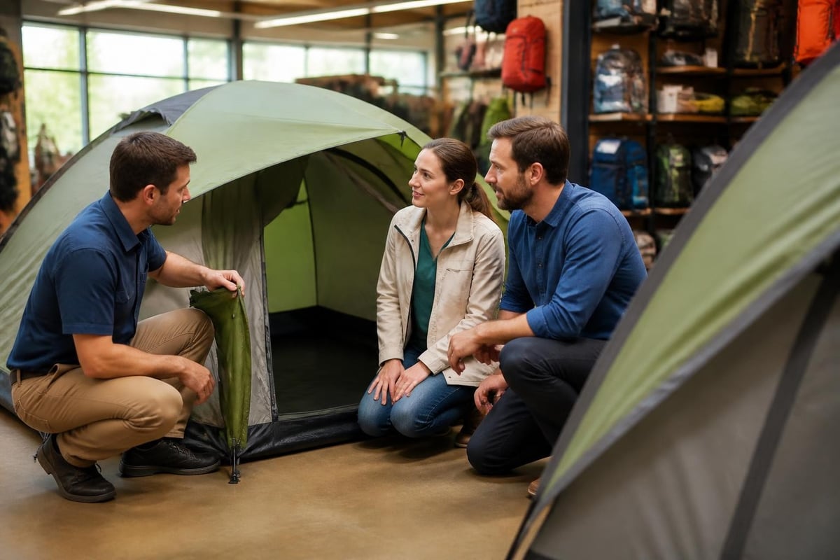 Local tent shopping advantages