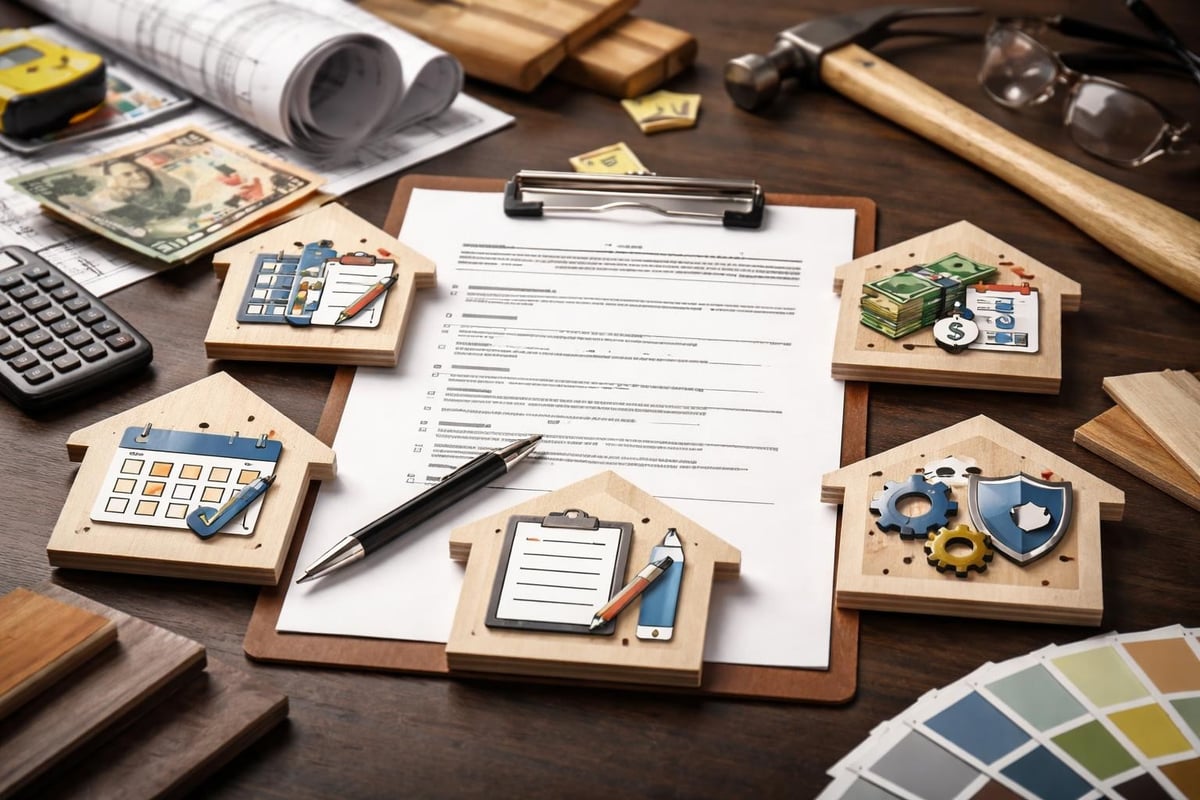 Renovation contract components