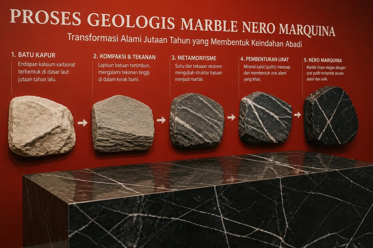 Nero Marquina geological formation