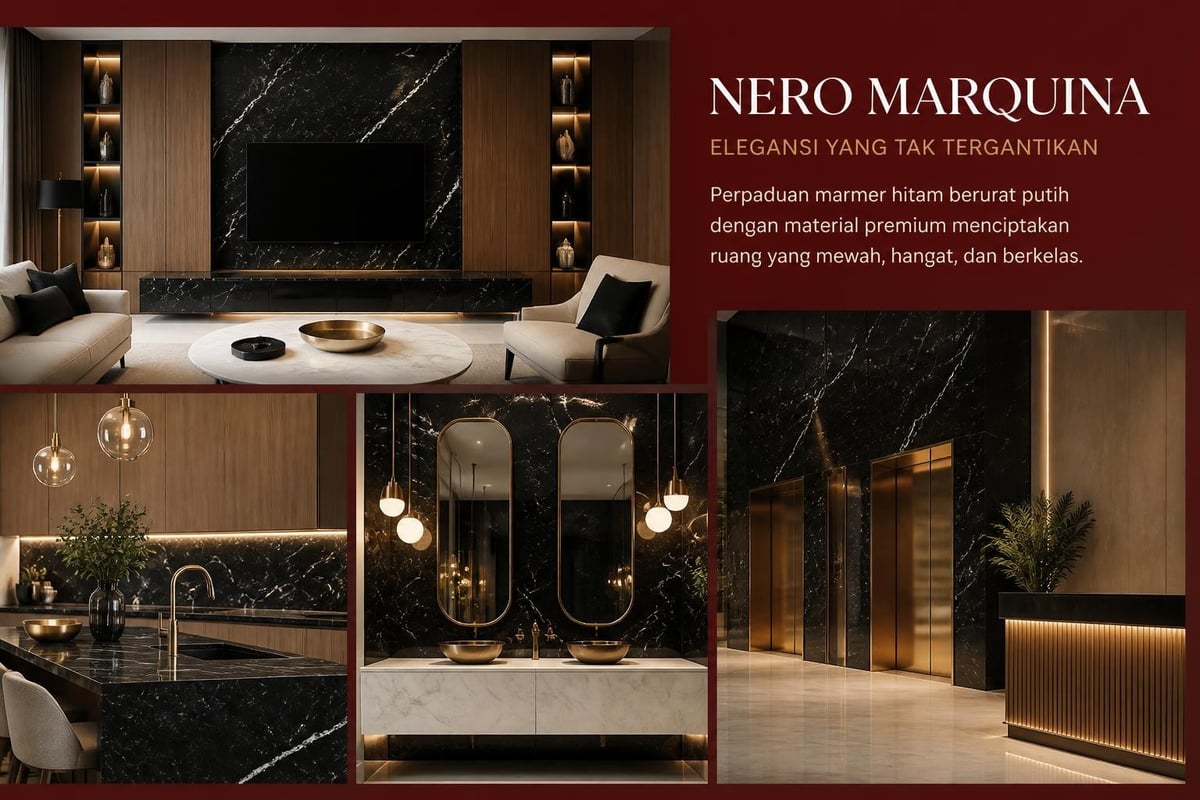 Nero Marquina design combinations