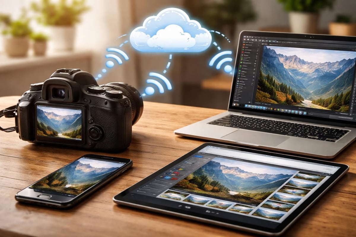 Blog camera workflow integration