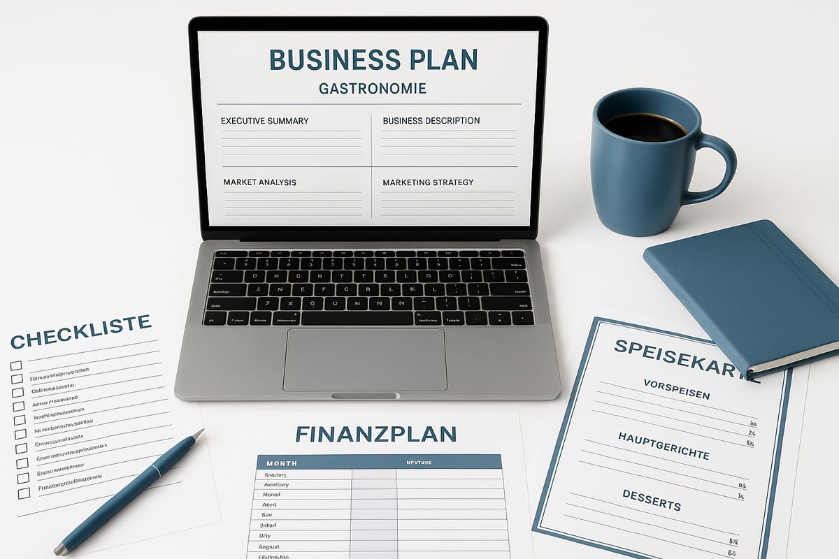 Praktische Tools & Vorlagen für den Gastronomie-Businessplan