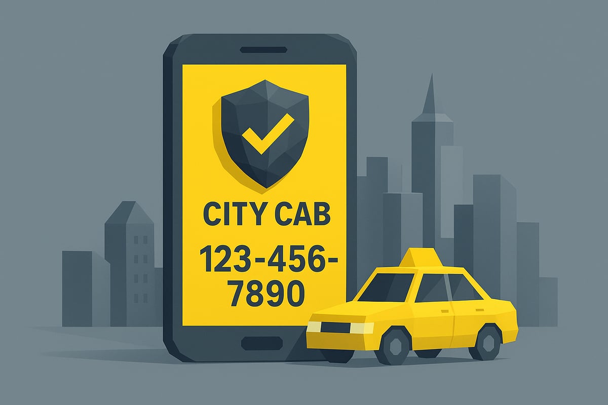 How to Identify Legitimate City Cab Phone Numbers