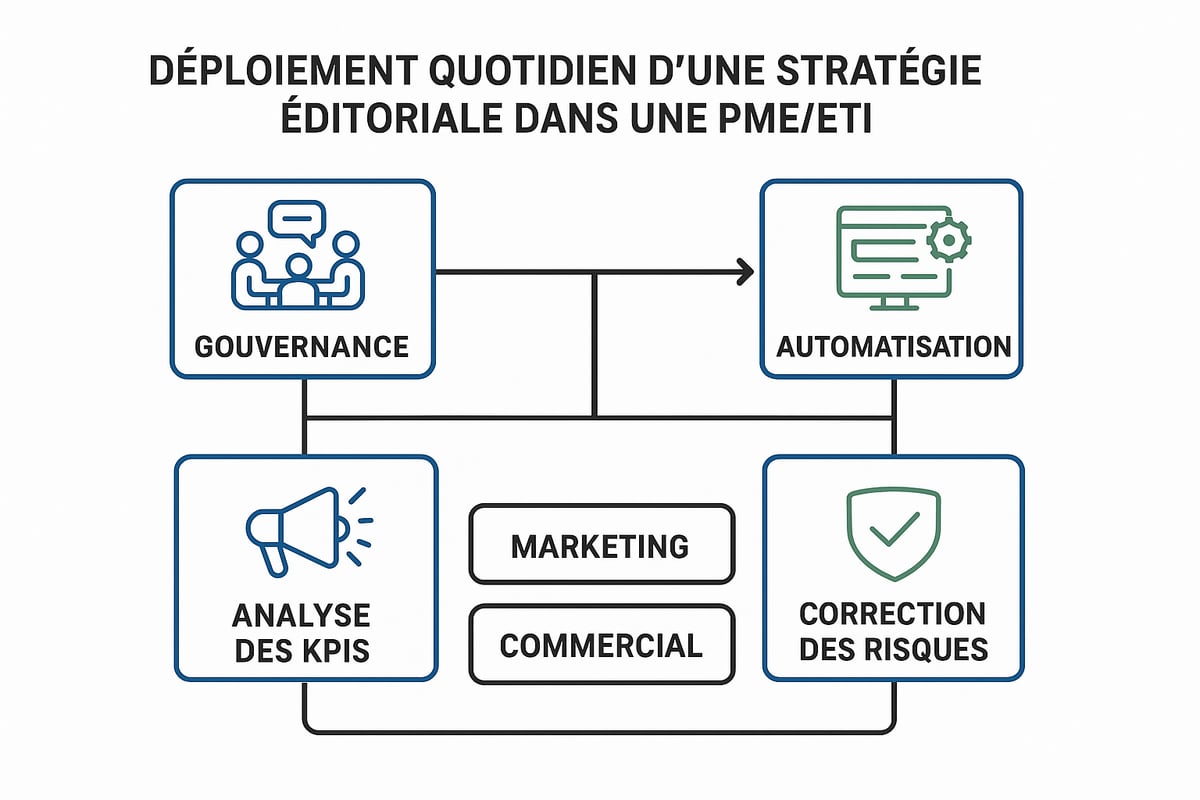 Déployer et piloter la stratégie éditoriale au quotidien