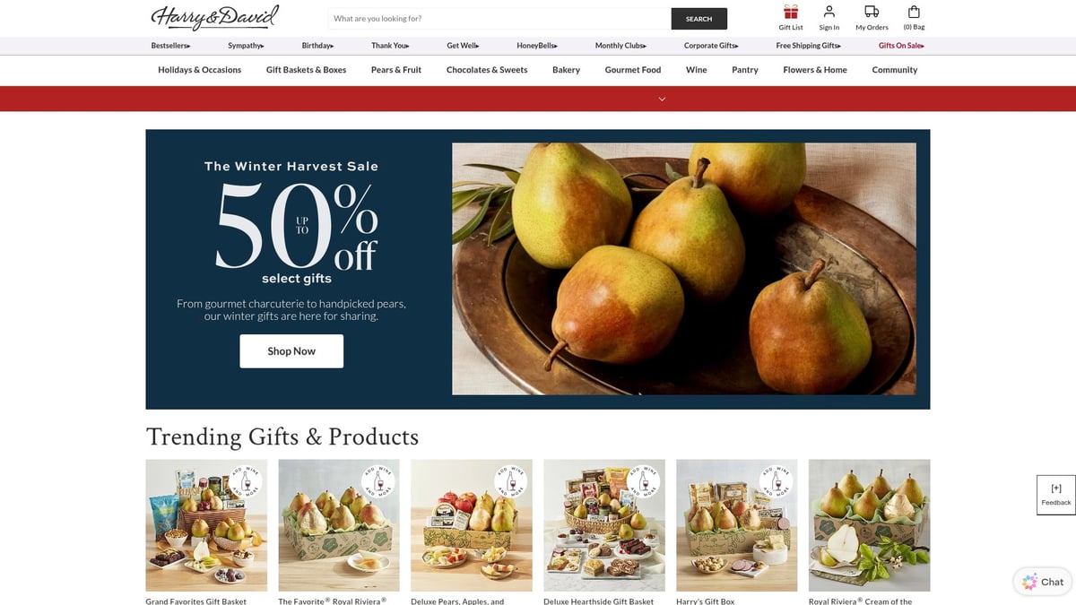 9 Amazing Food Baskets as Gifts to Delight Anyone in 2026 - Harry & David Gourmet Gift Baskets