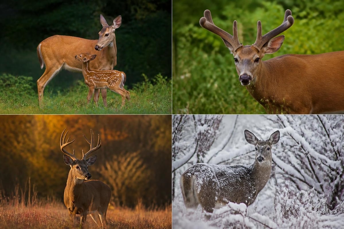 Seasonal deer nutritional requirements