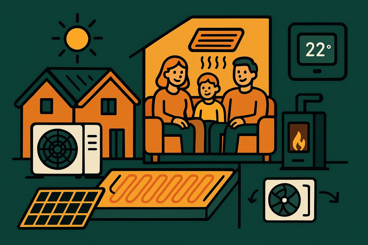 Najbolj učinkoviti sistemi ogrevanja v 2025