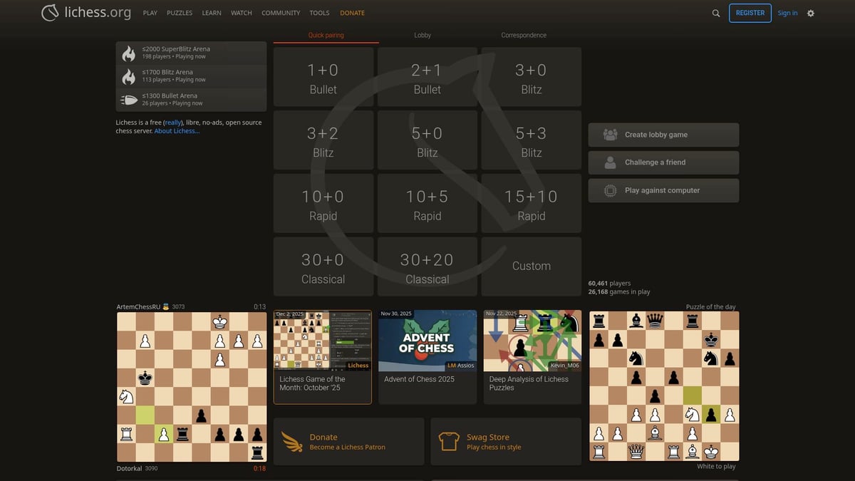 9 Essential Chess Tools Every Player Needs in 2026 - Lichess.org