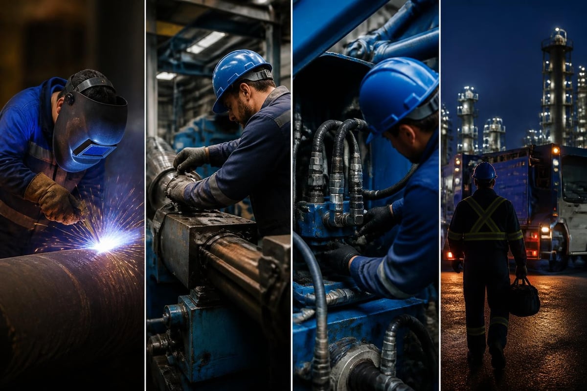 Industrial field service types