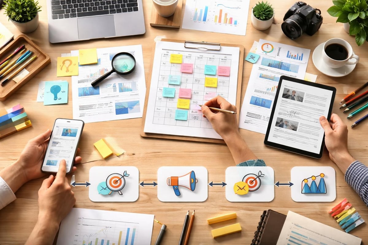 Content marketing workflow