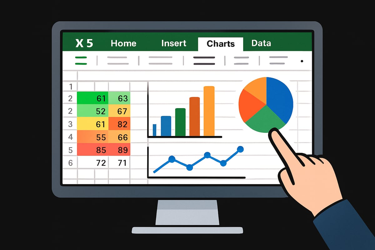 Visualizing Data: Charts, Graphs, and Conditional Formatting