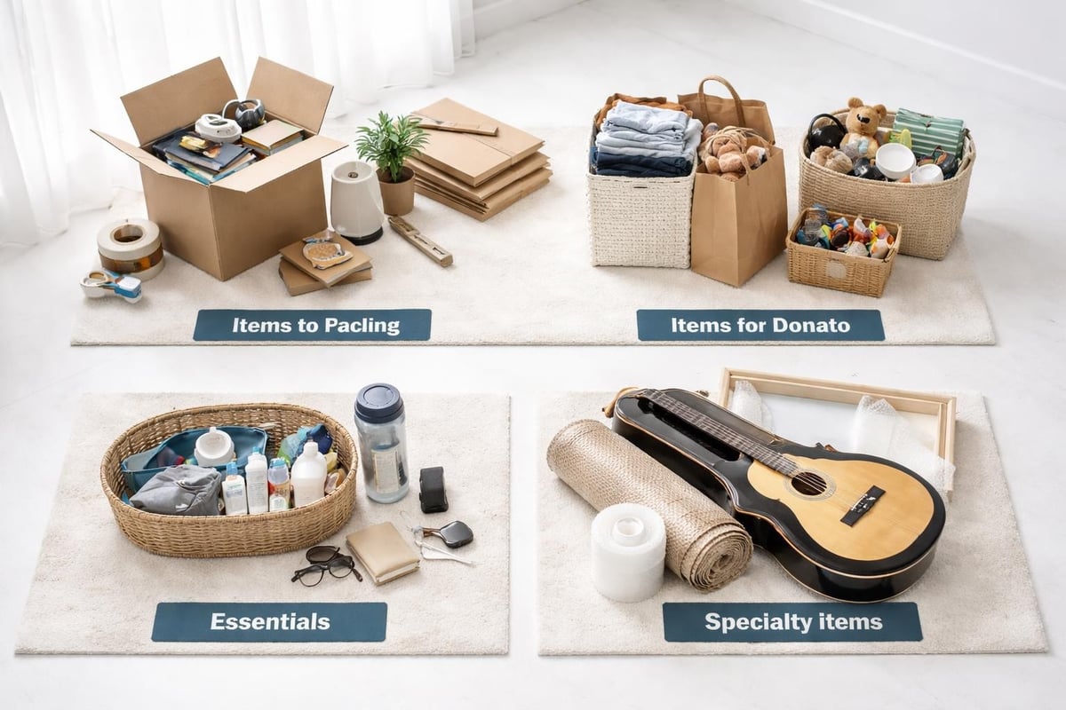 Home preparation zones