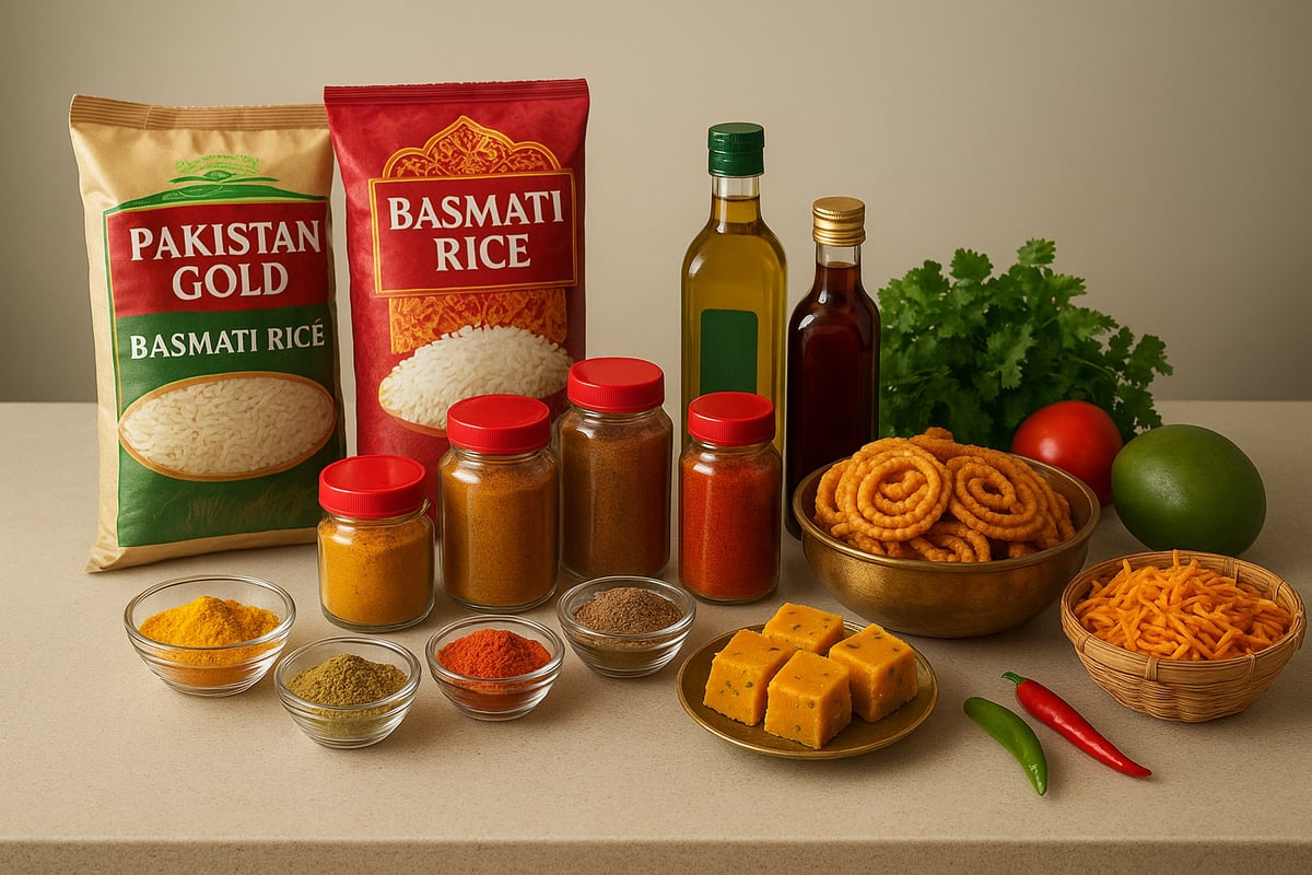 Key Indian Grocery Categories and Must-Have Products