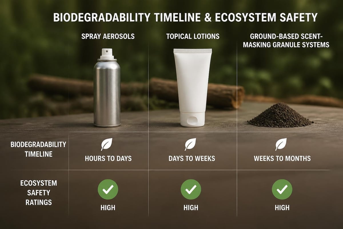 Environmental impact comparison of mosquito control methods