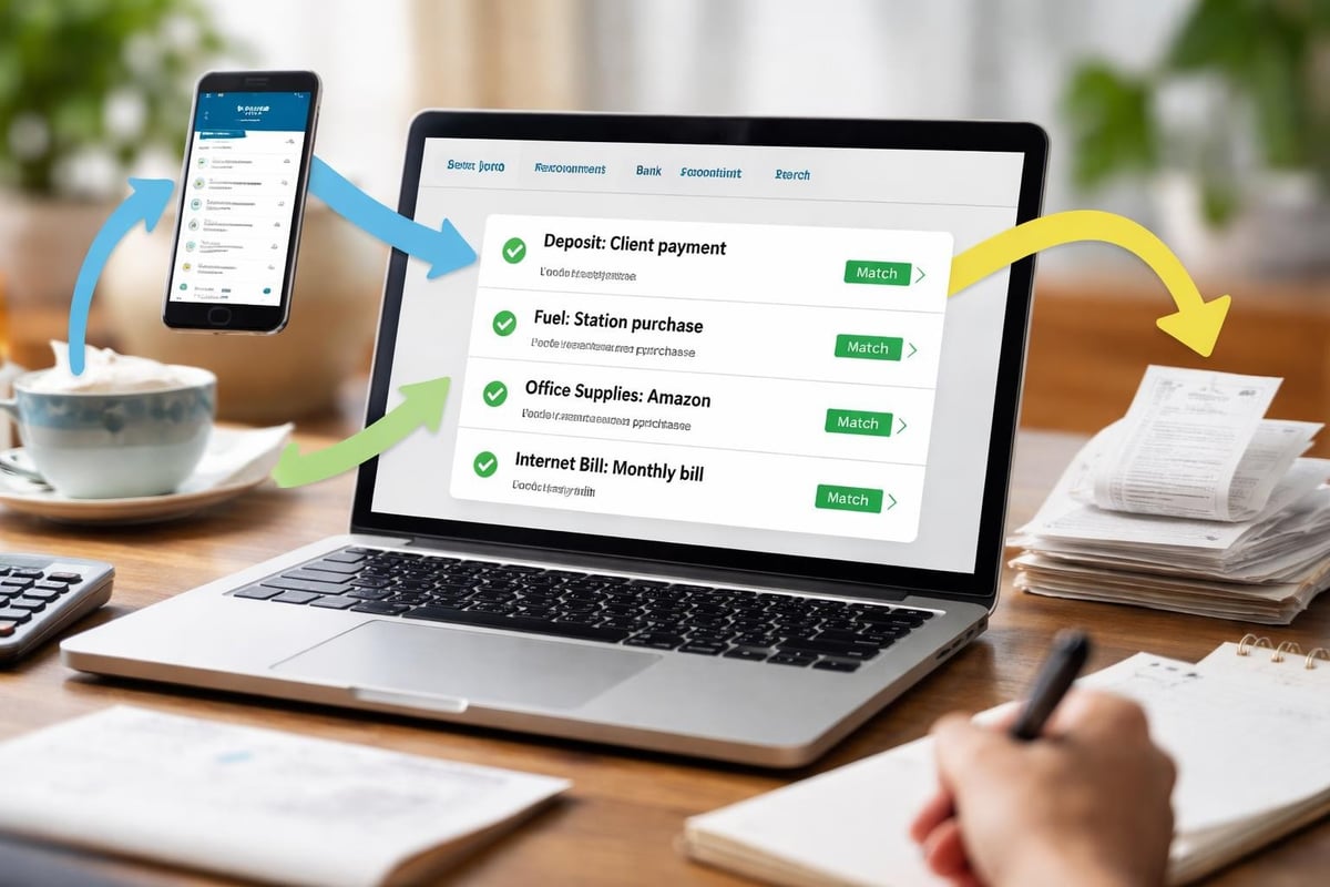 Bank feed automation process