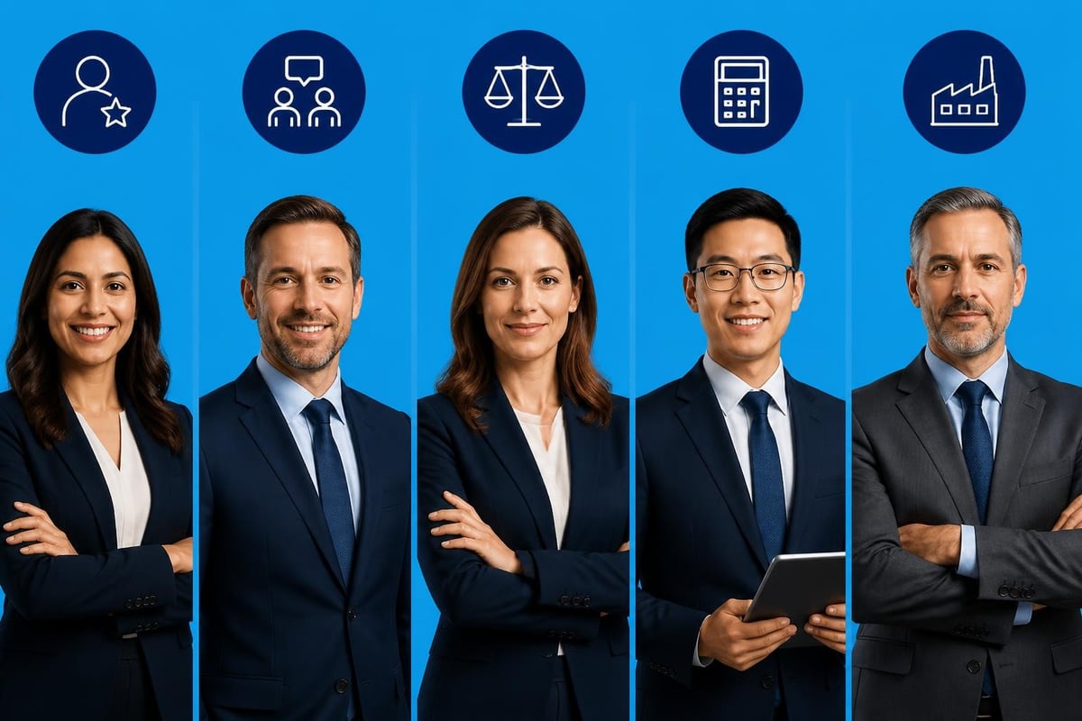 Acquisition team roles and responsibilities