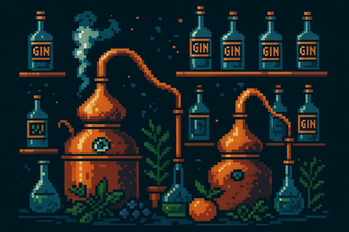 Il Processo di Produzione del Gin Artigianale