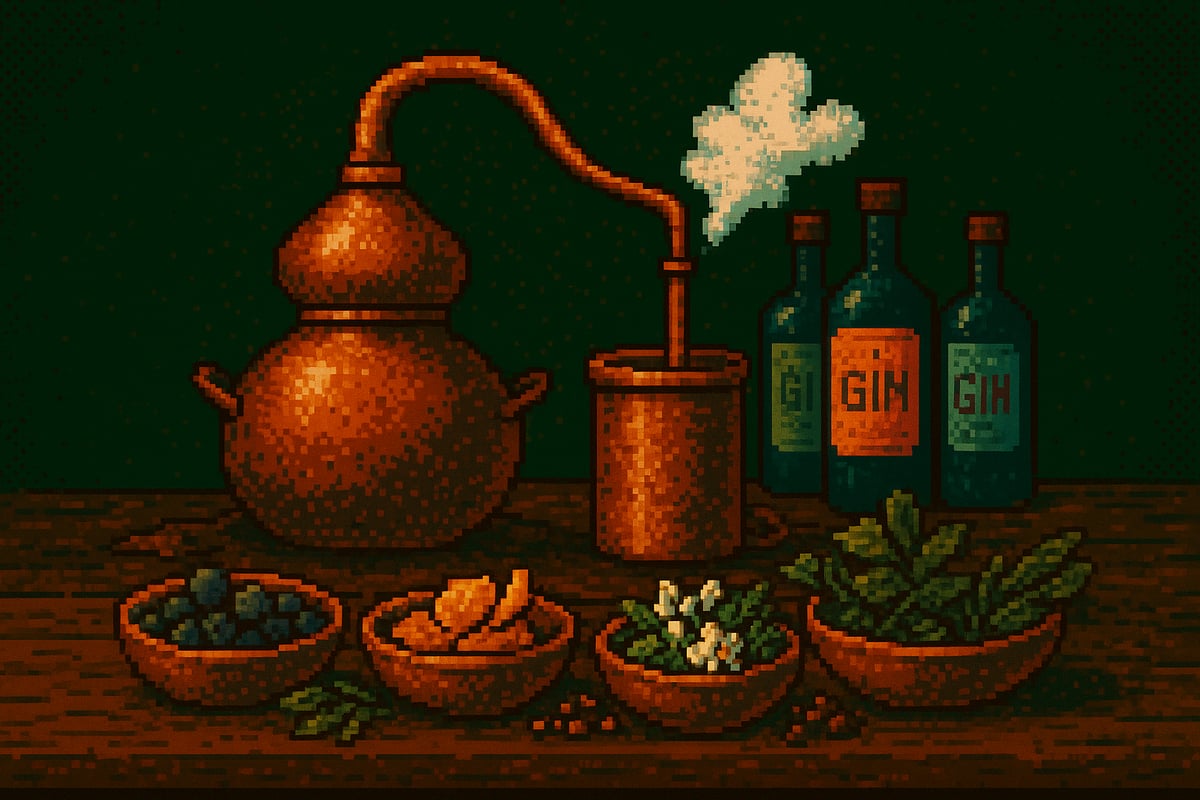 Botaniche e Ingredienti Segreti del Gin