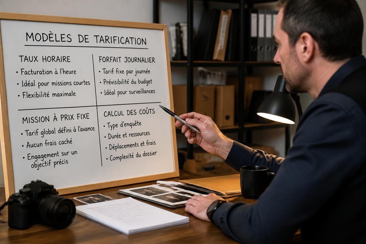Modèles de tarification détective