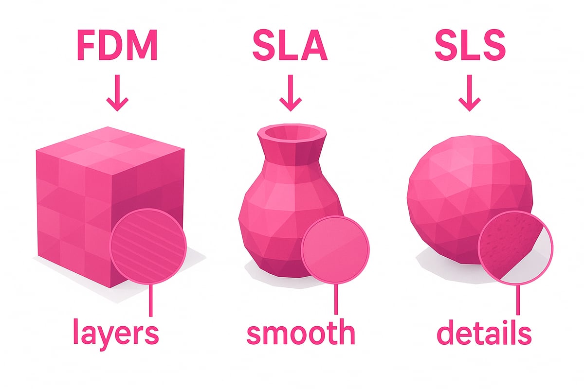 Calidad de impresión, precisión y acabados superficiales