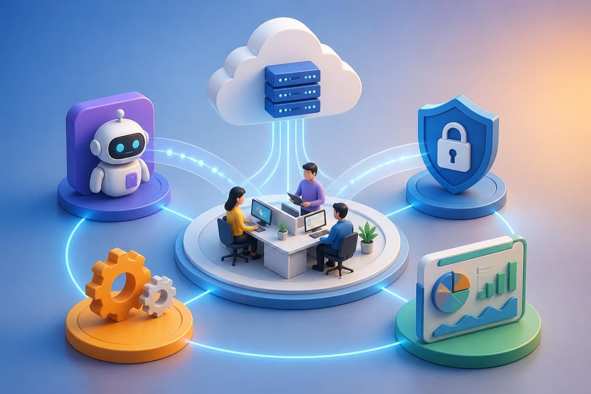 Technology integration in BPO