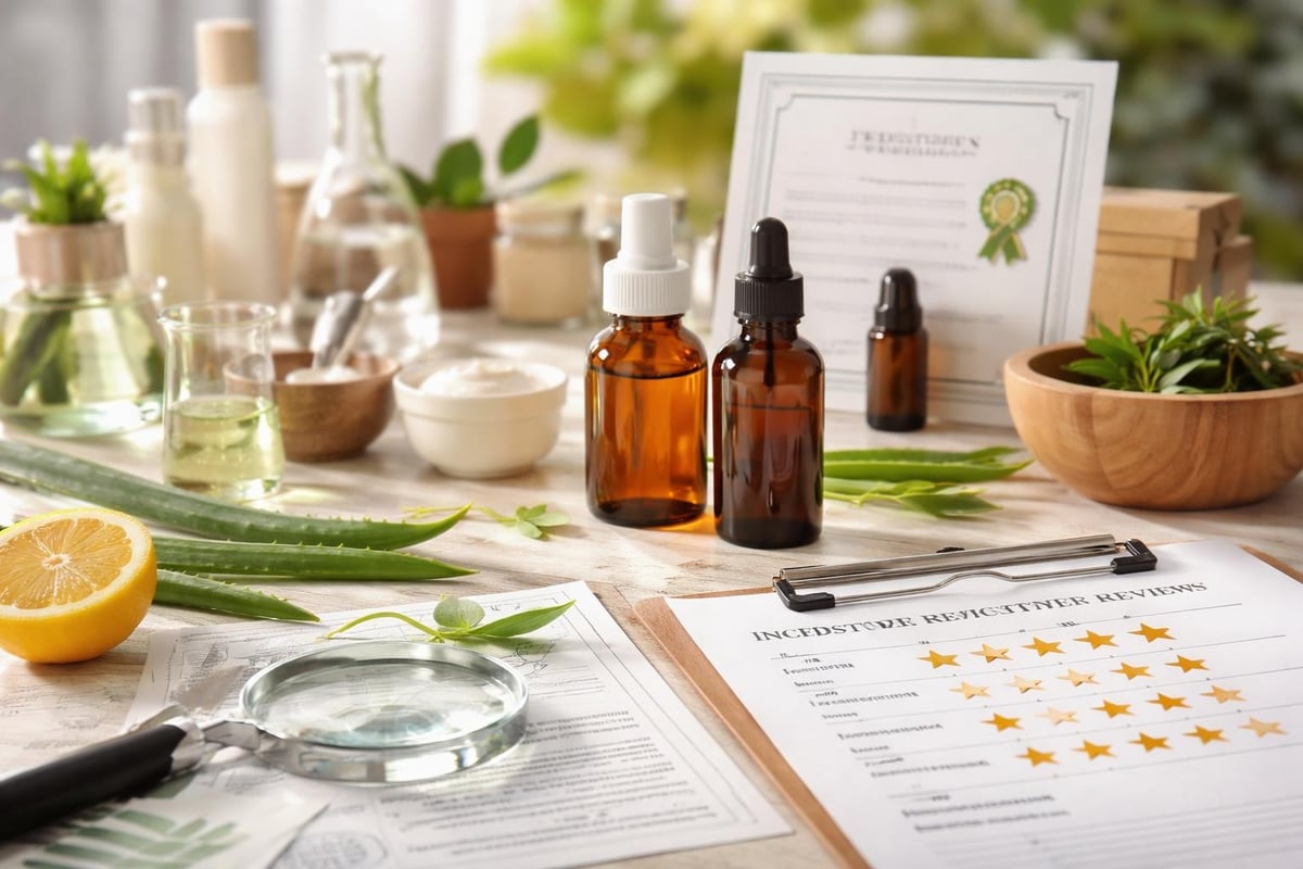 Skincare brand evaluation criteria