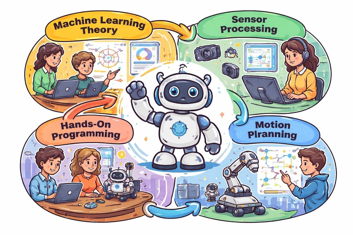 Robotics AI curriculum structure