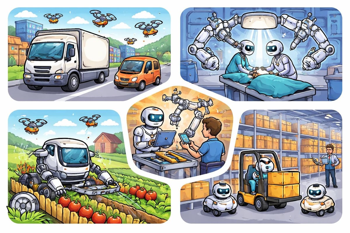Robotics AI applications across industries