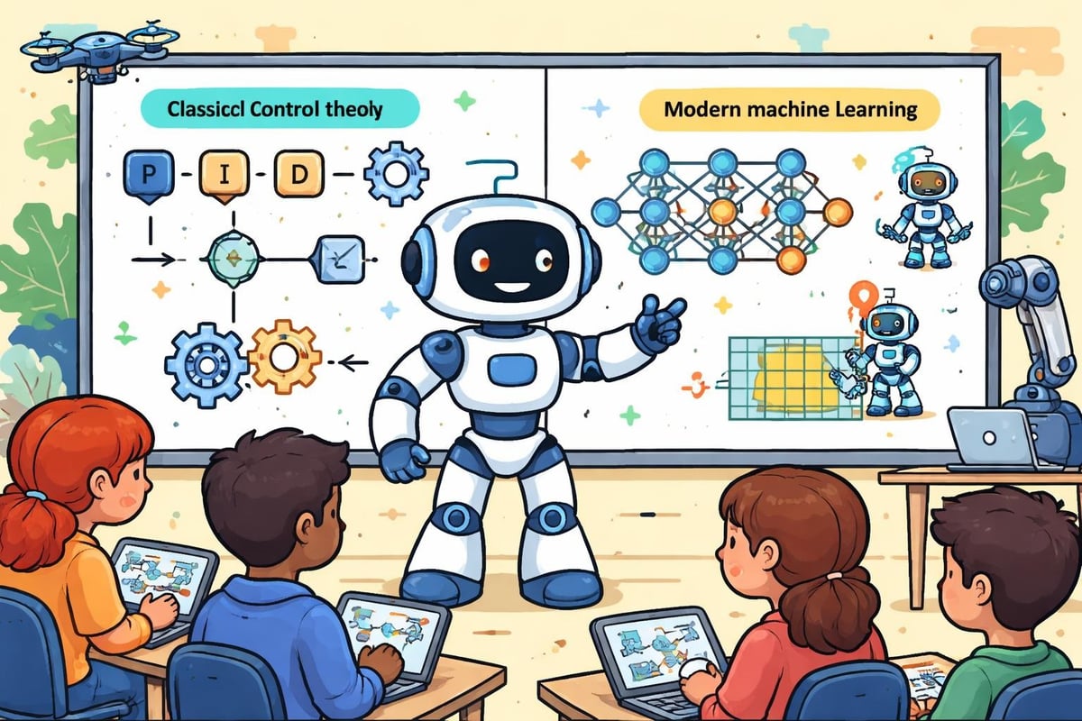 Control theory and machine learning integration