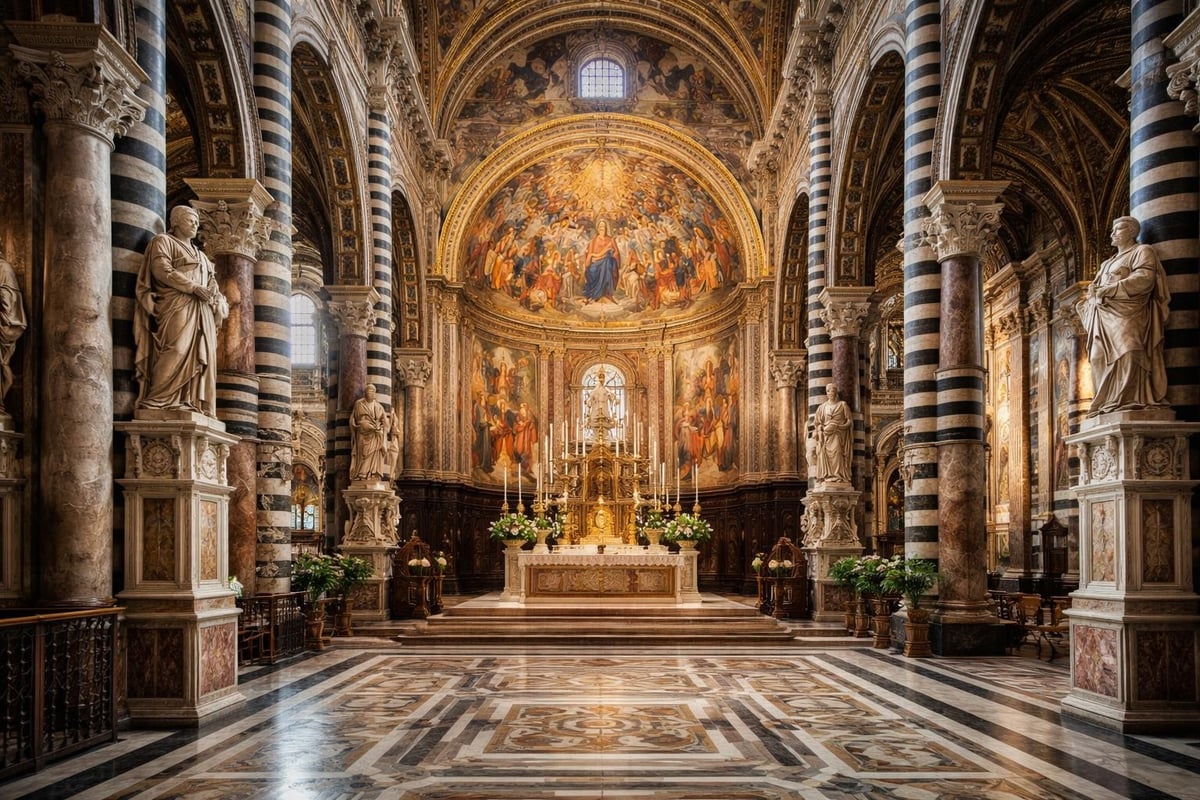 Cathedral artistic treasures