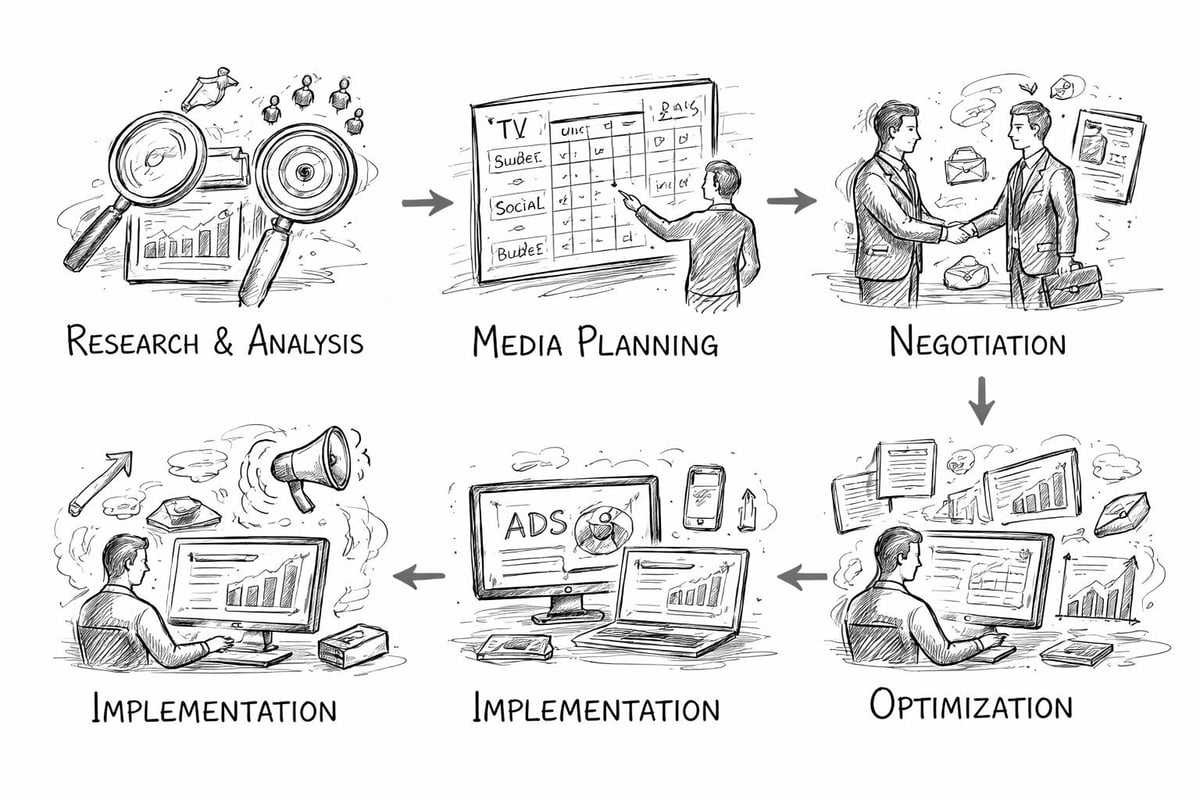 Media planning workflow
