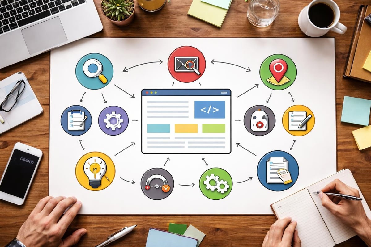 SEO integration in webdesign