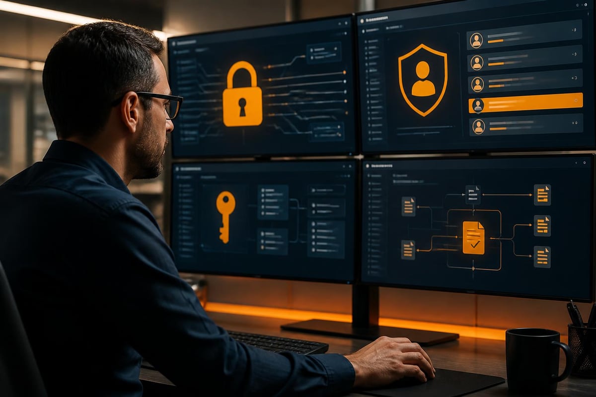 Data room security layers
