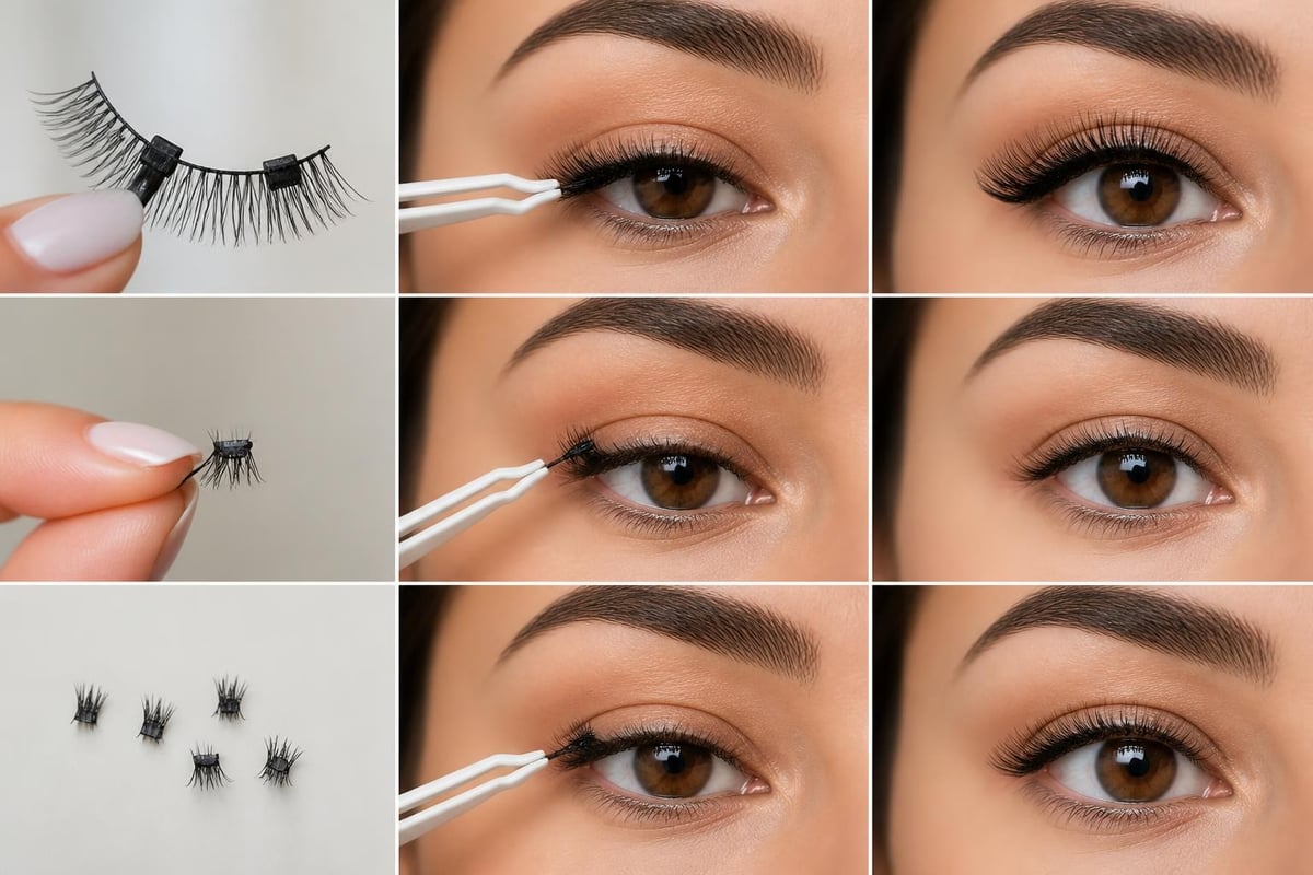 Top Alternatives to Lash Extensions for Beautiful Lashes 4 Magnetic lash types comparison