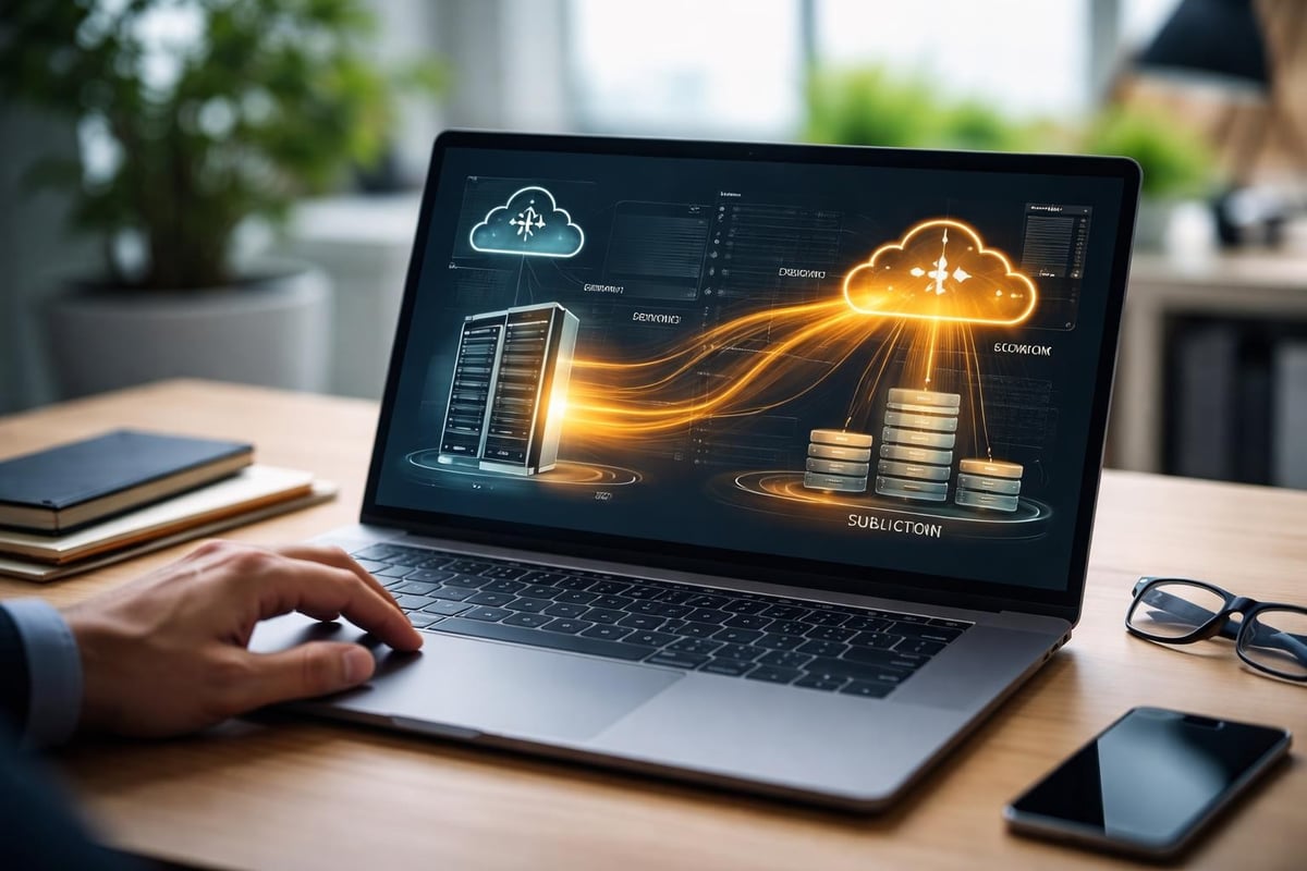 Hybrid cloud orchestration workflow