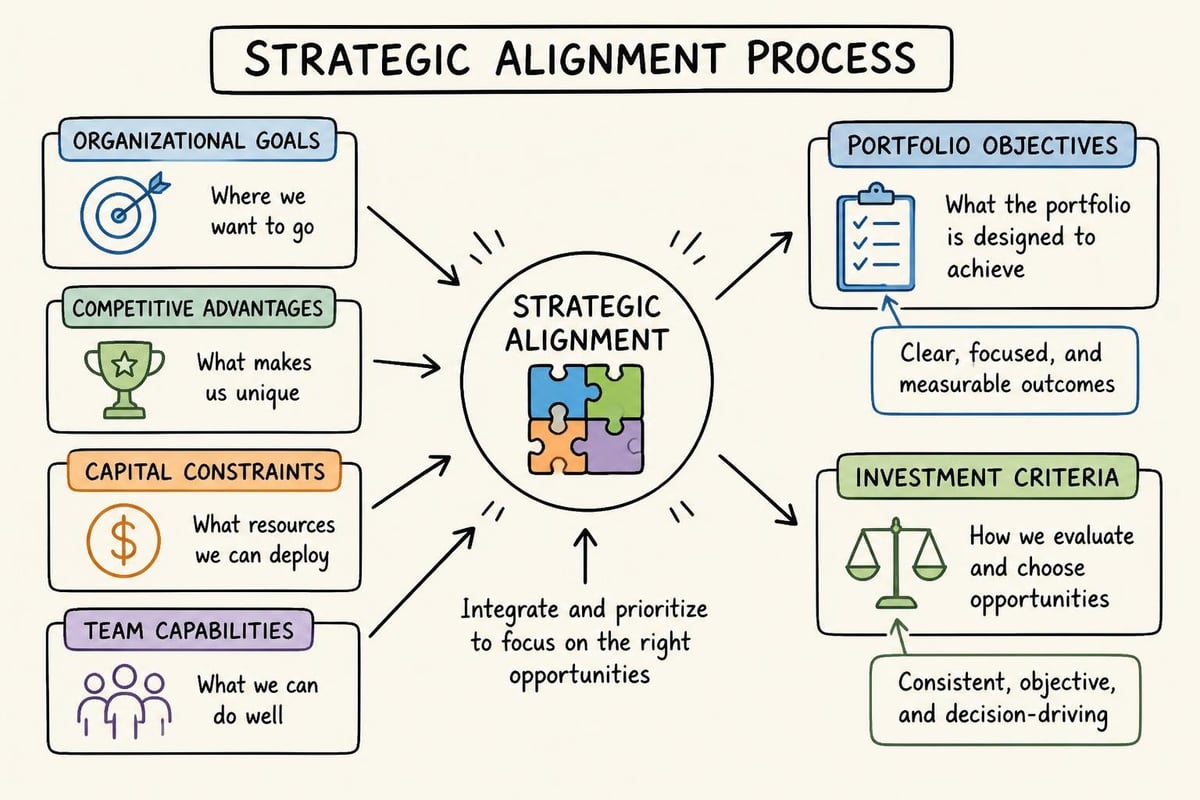 Portfolio objectives framework