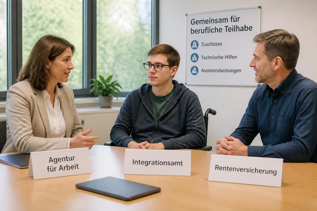 Förderstruktur für Auszubildende mit Behinderungen