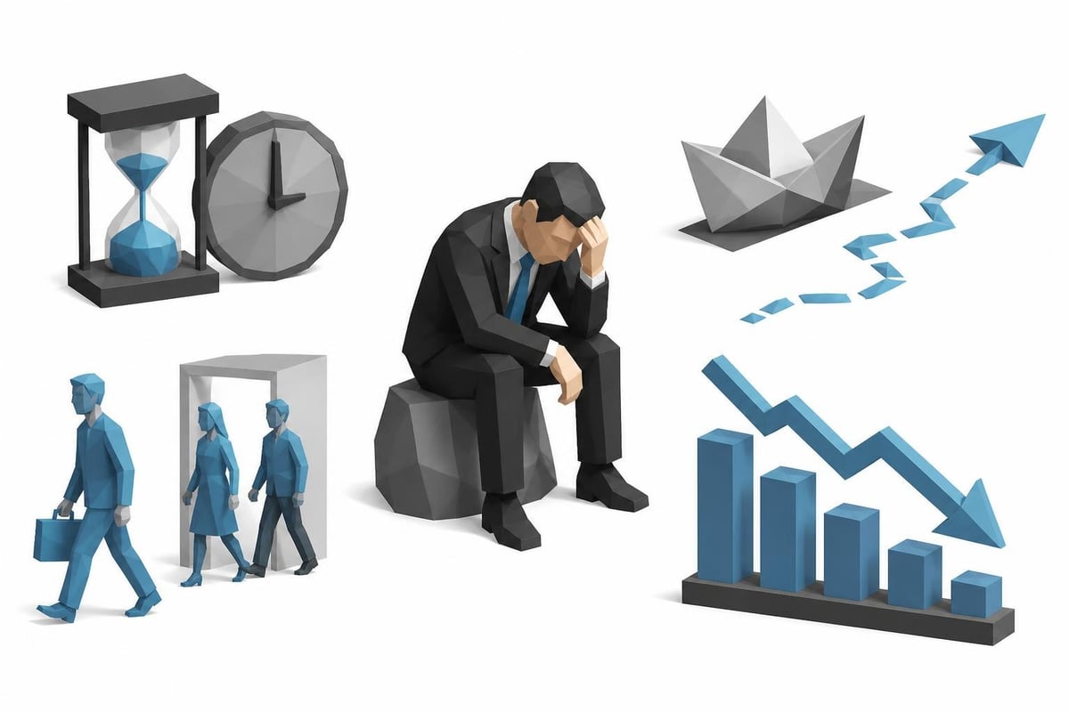 Executive burnout business impact