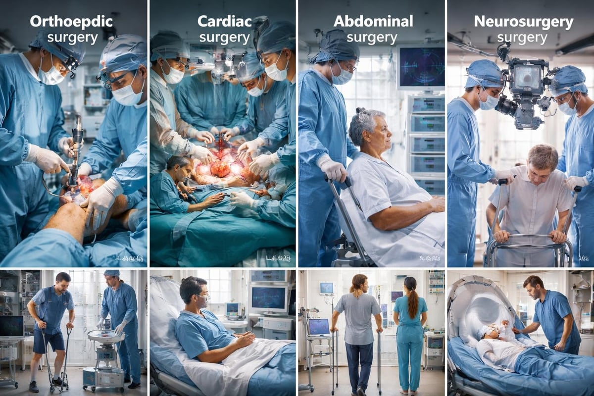 Surgery-specific recovery needs