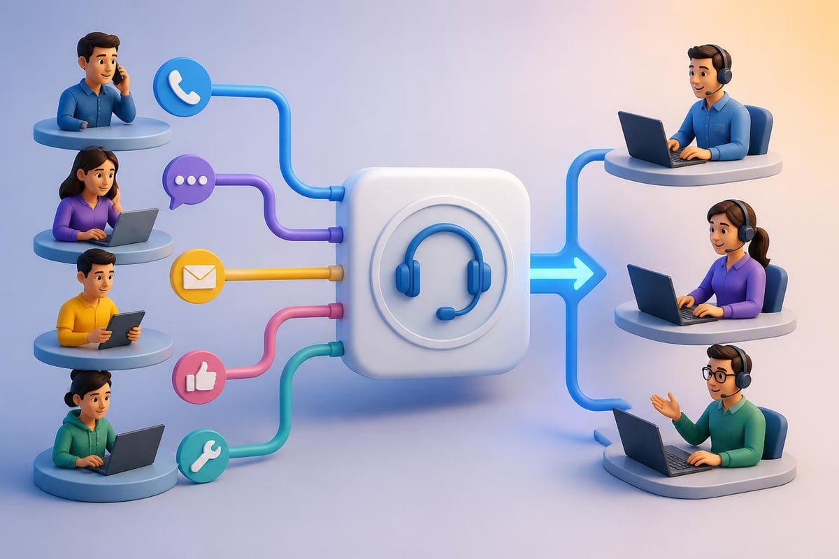 Telecom BPO support channels
