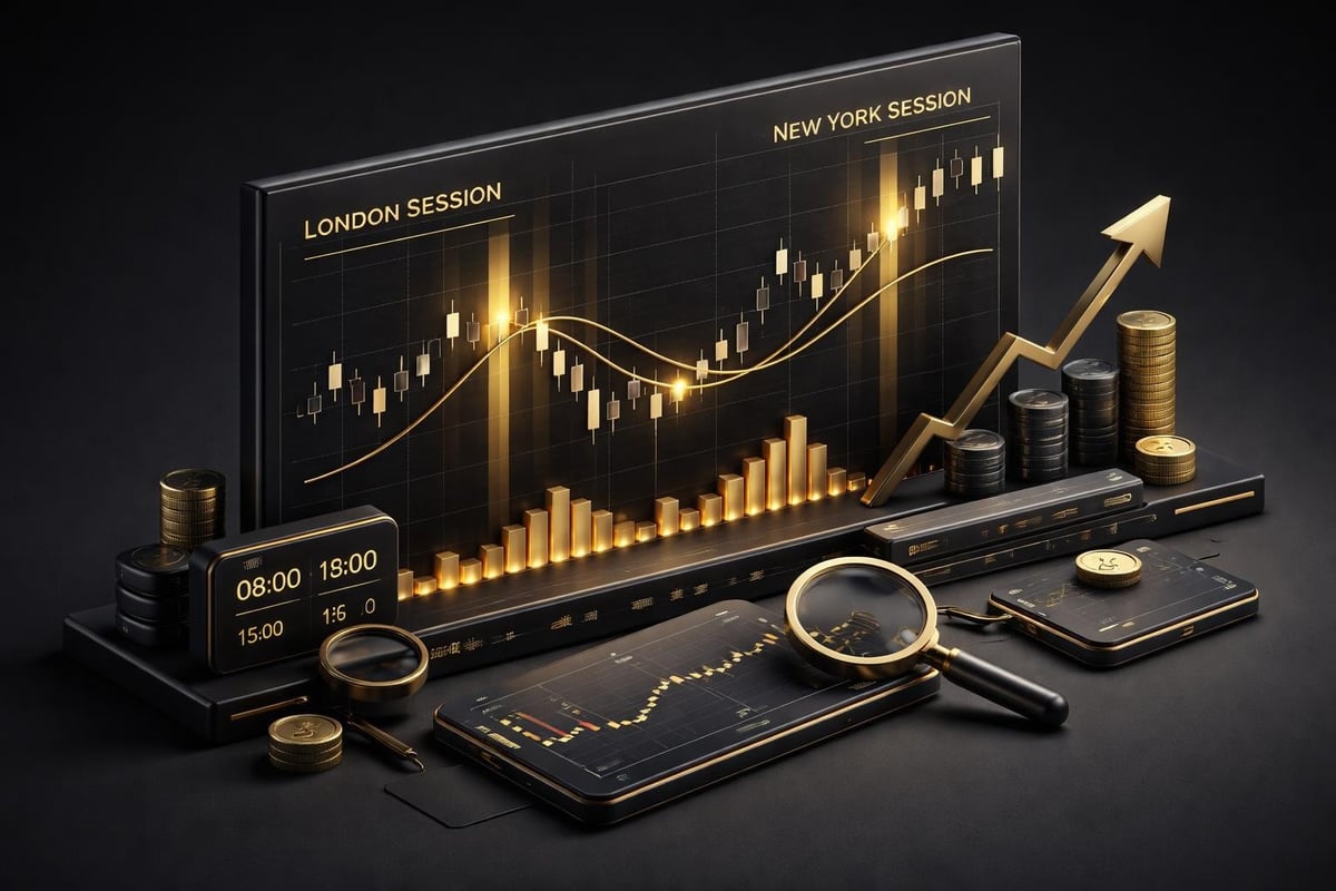 Trading session timing impact